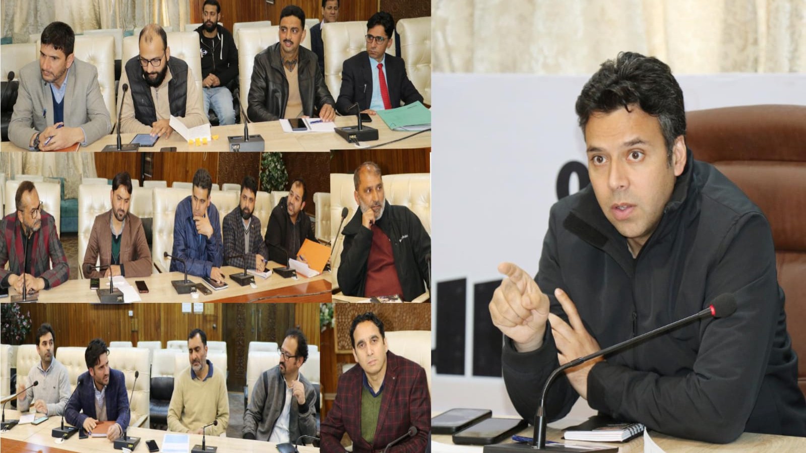 Lok Sabha Election2024 DEO Srinagar chairs meeting of Election Nodal