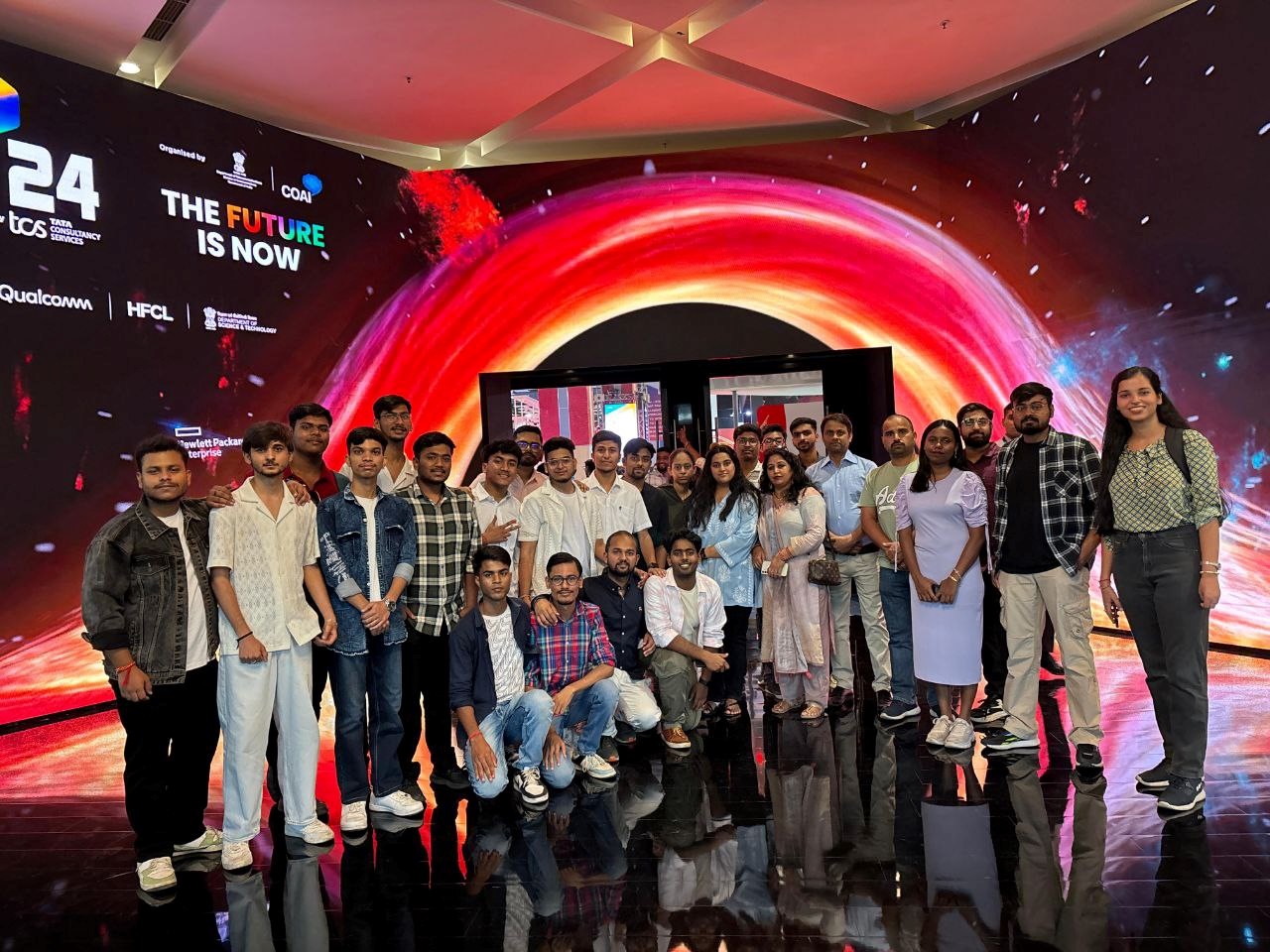 SMVDU students visit the India Mobile Congress 2024, India Blockchain