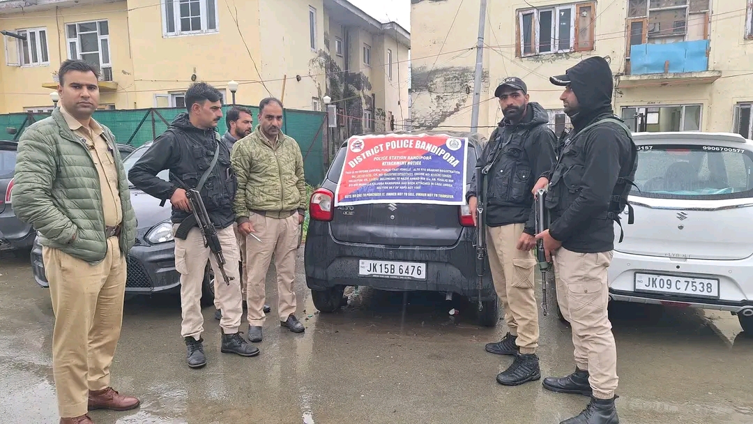 [Rising Kashmir]Police attach property worth lakhs under NDPS Act in Bandipora 