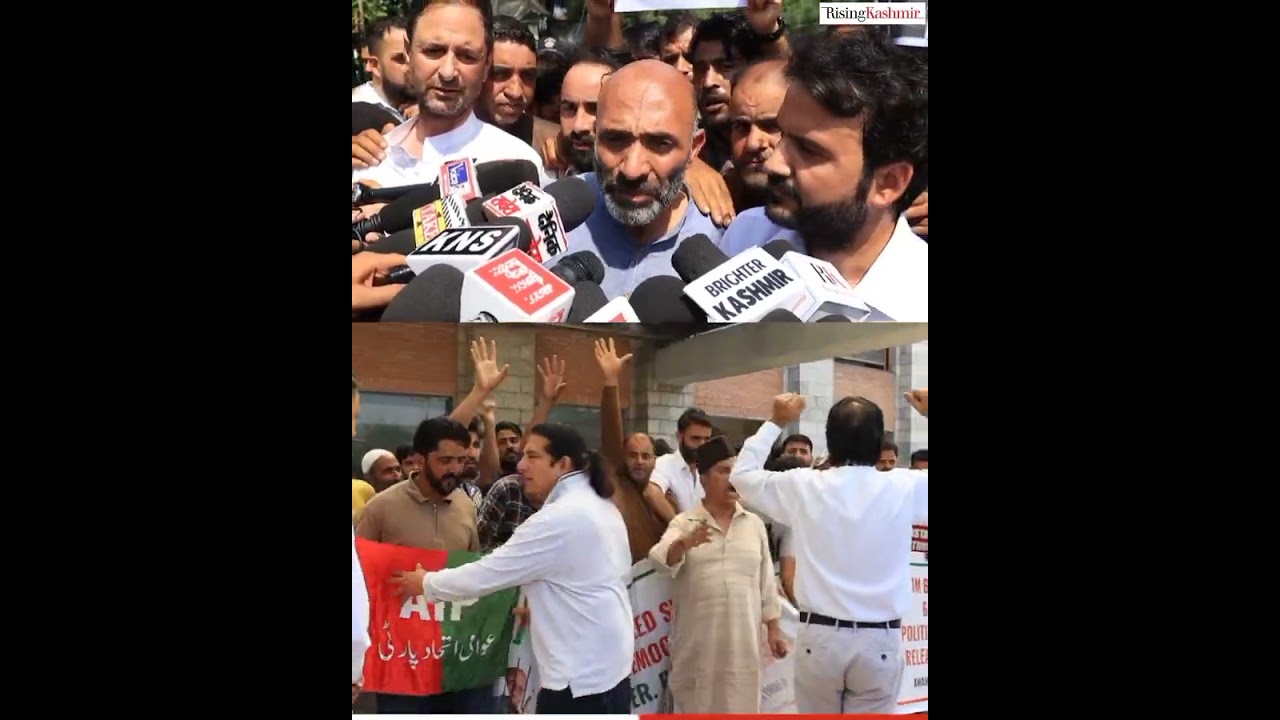 AIP holds protest as Er Rasheed enters 7th year in jail, slams parties ...