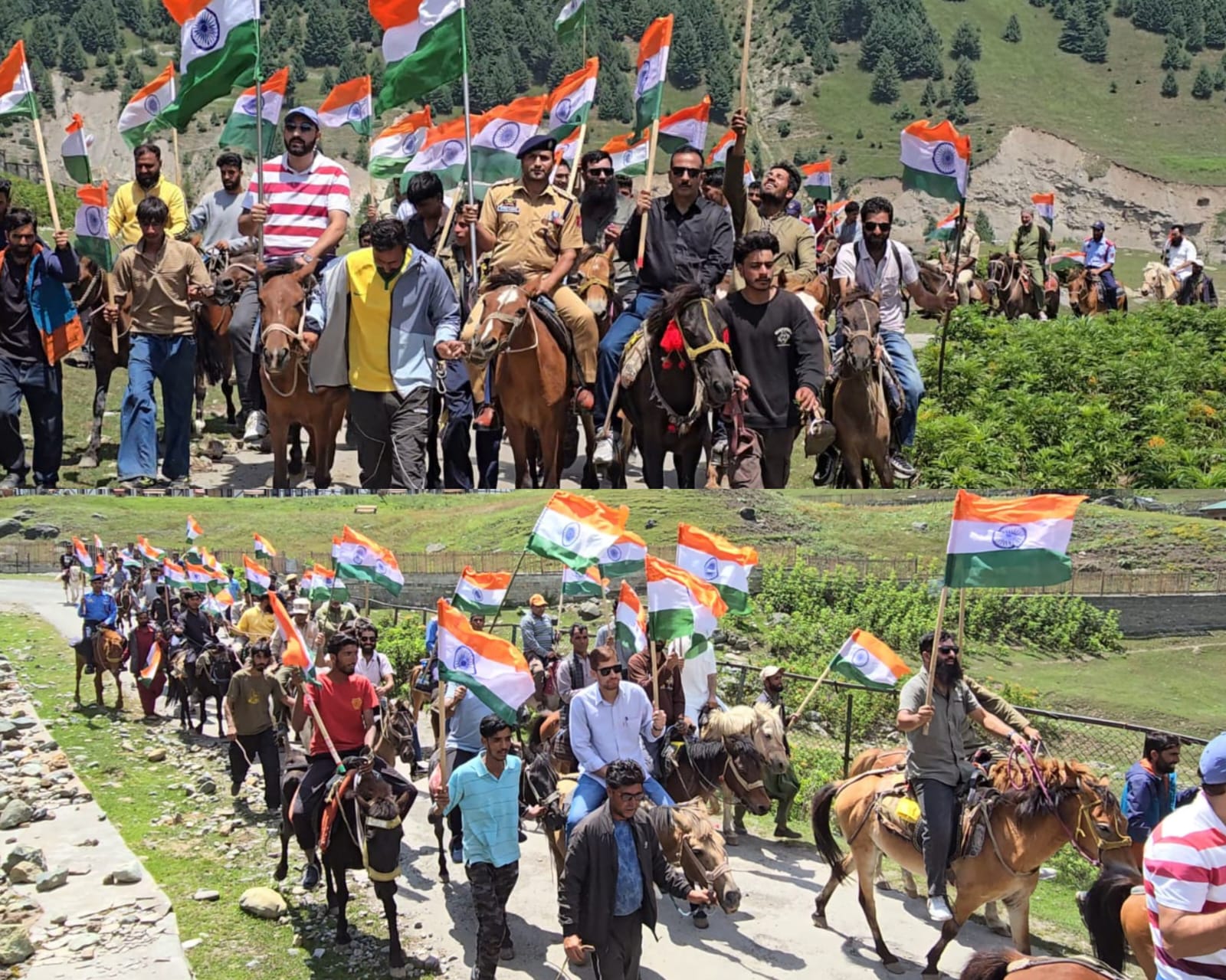 Patriotic spirit soars as thousands join in massive ‘Tiranga rally ...