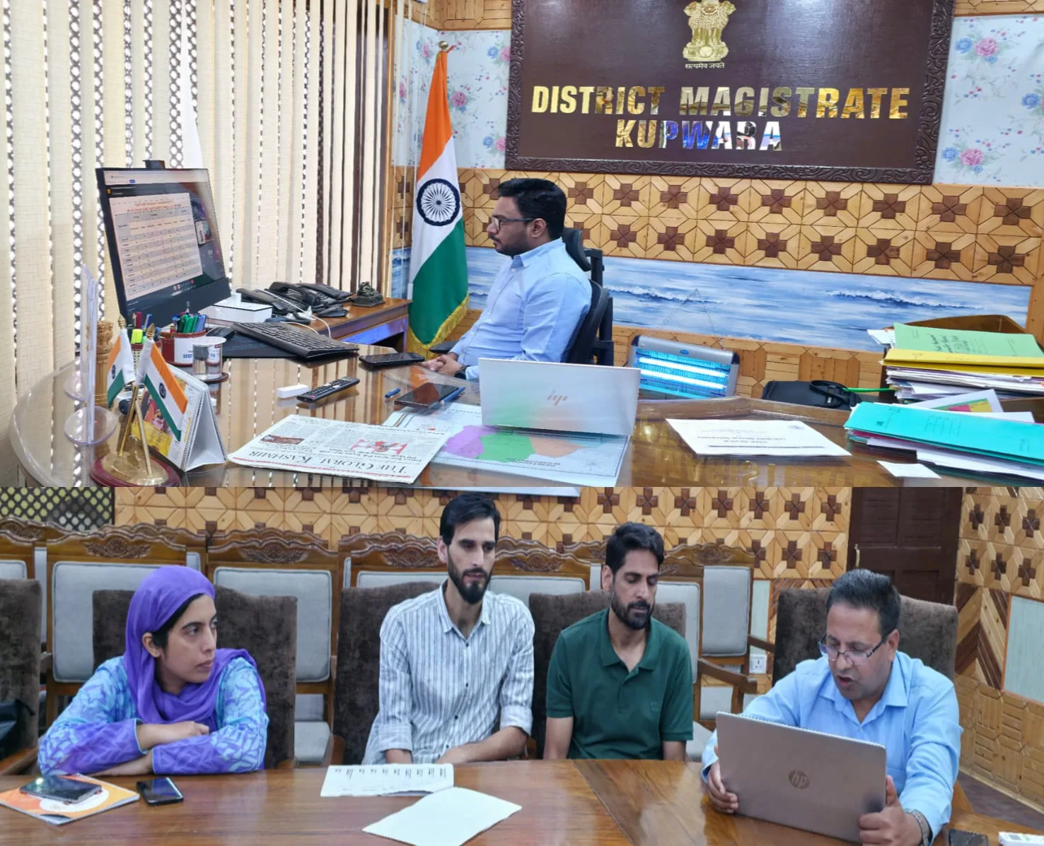 DC chairs NTEP review meeting on TB Mukt Bharat Abhiyan