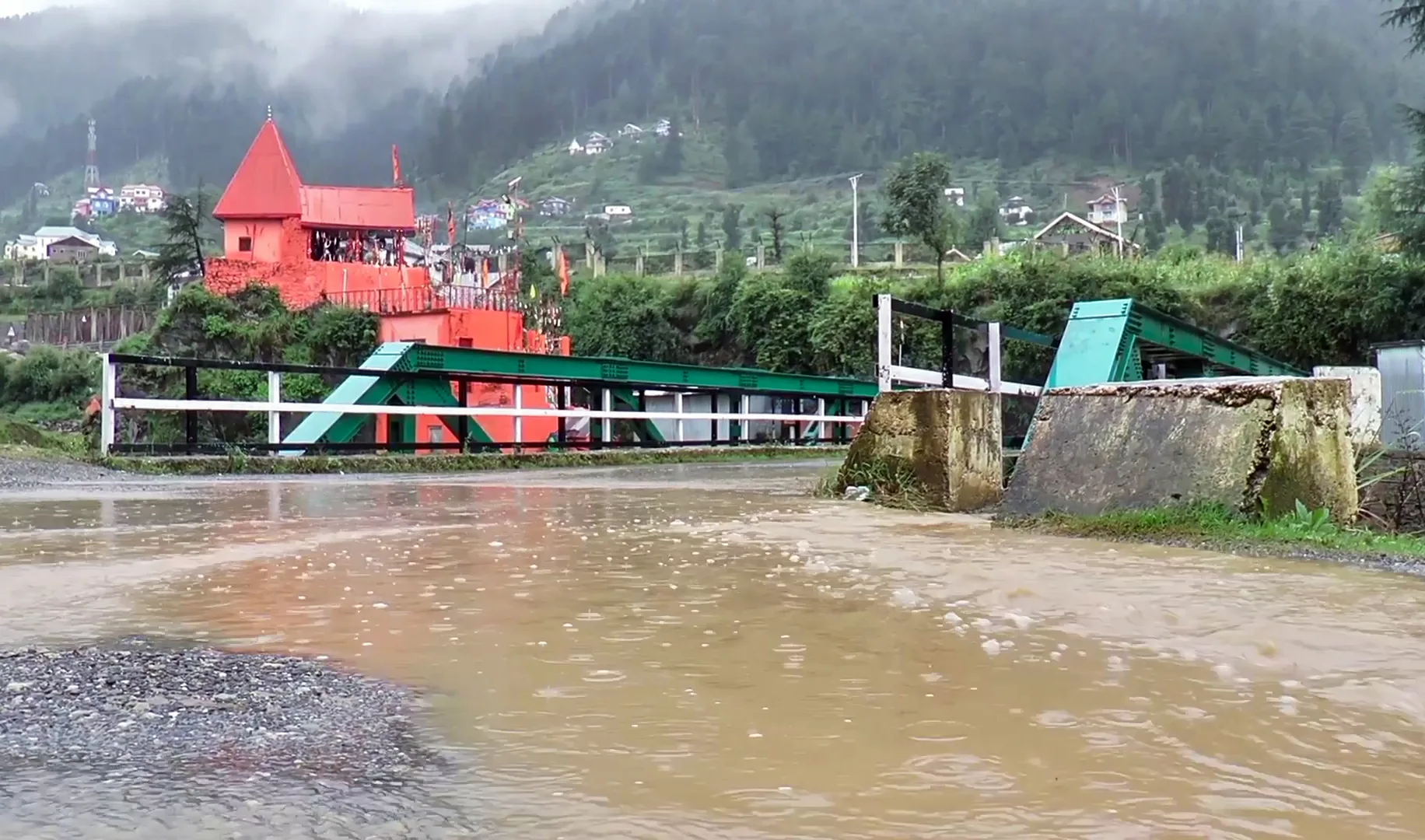 Doda witnesses heavy rainfall for last two days