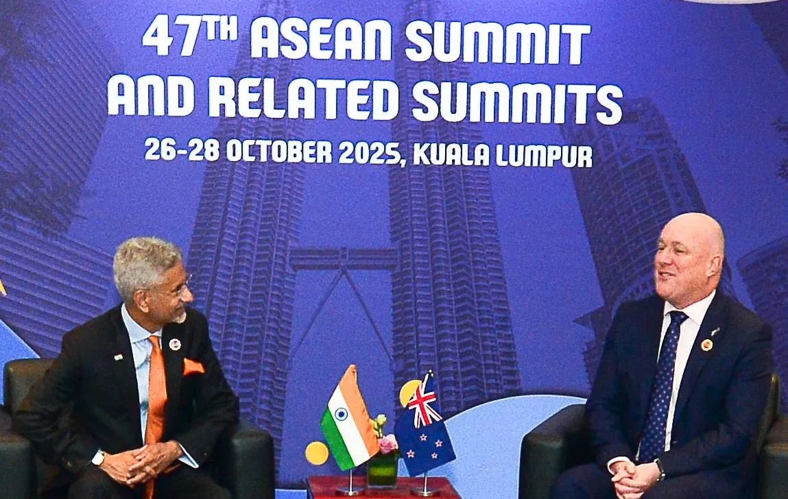ASEAN: Jaishankar meets New Zealand PM Luxon, reaffirms commitment to Indo-Pacific cooperation