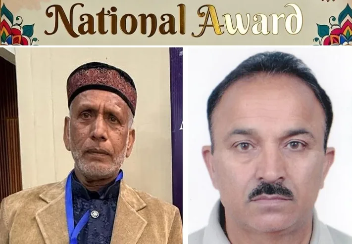  Twin pride for Kashmir: Two Kashmir craftsmen bag National Award