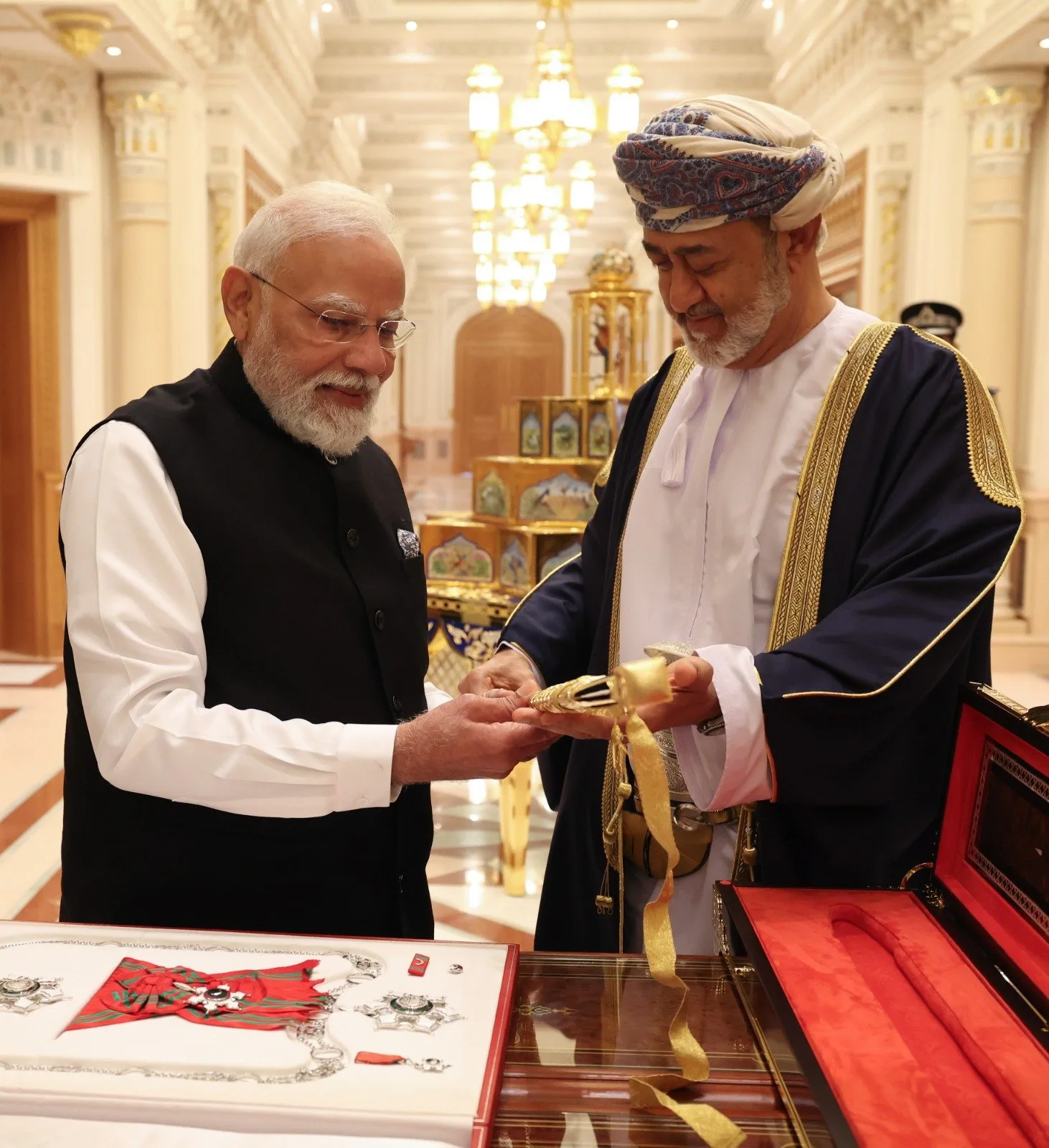 29 nations, 29 honours: Oman’s highest civilian award conferred on PM Modi marks his 29th foreign honour