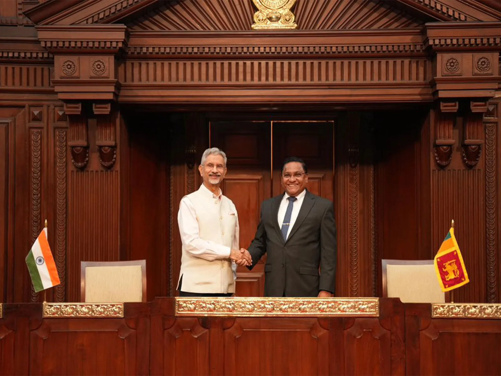 EAM Jaishankar discusses implementation of relief package to Sri Lanka
