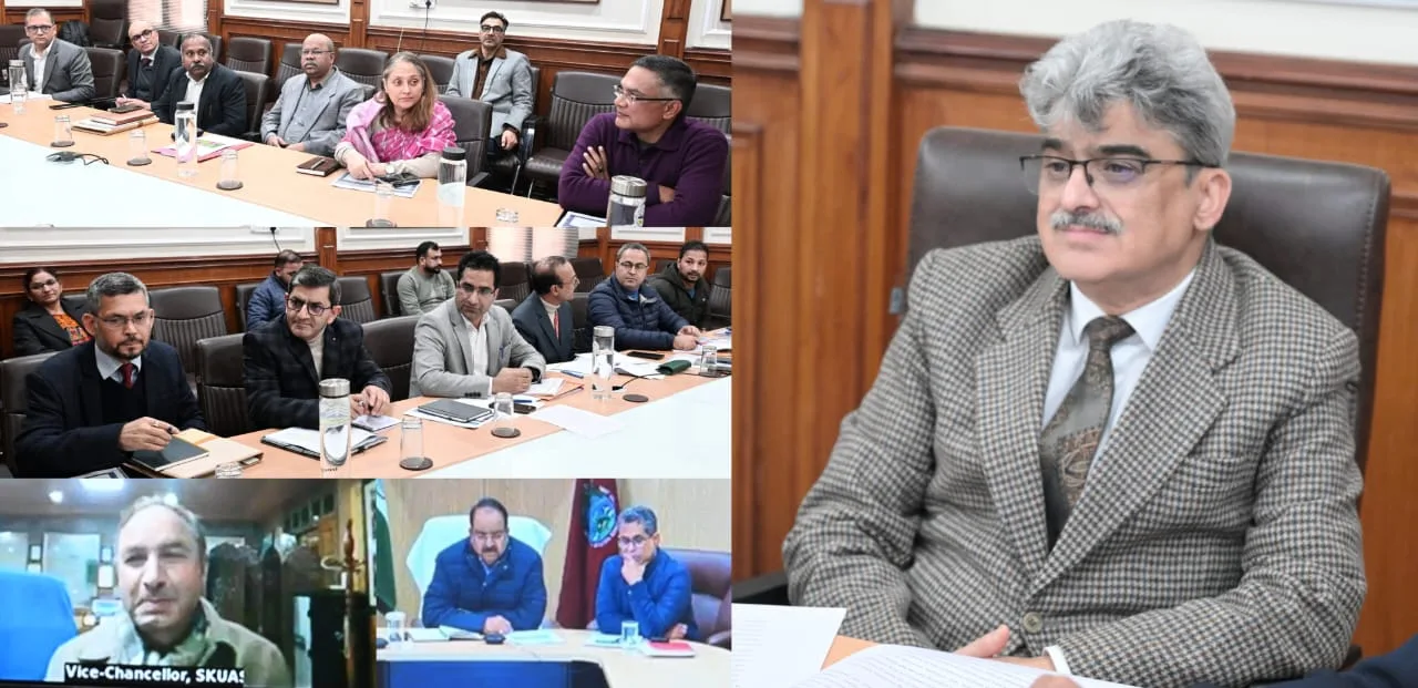 Chief Secy calls for strategic, holistic approach to eco-tourism, medicinal plant cultivation in J&K