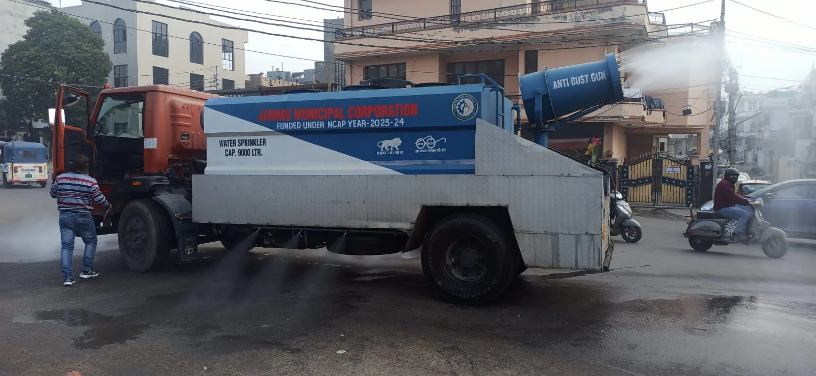 JMC steps up anti-pollution drive to maintain healthy AQI levels in city 