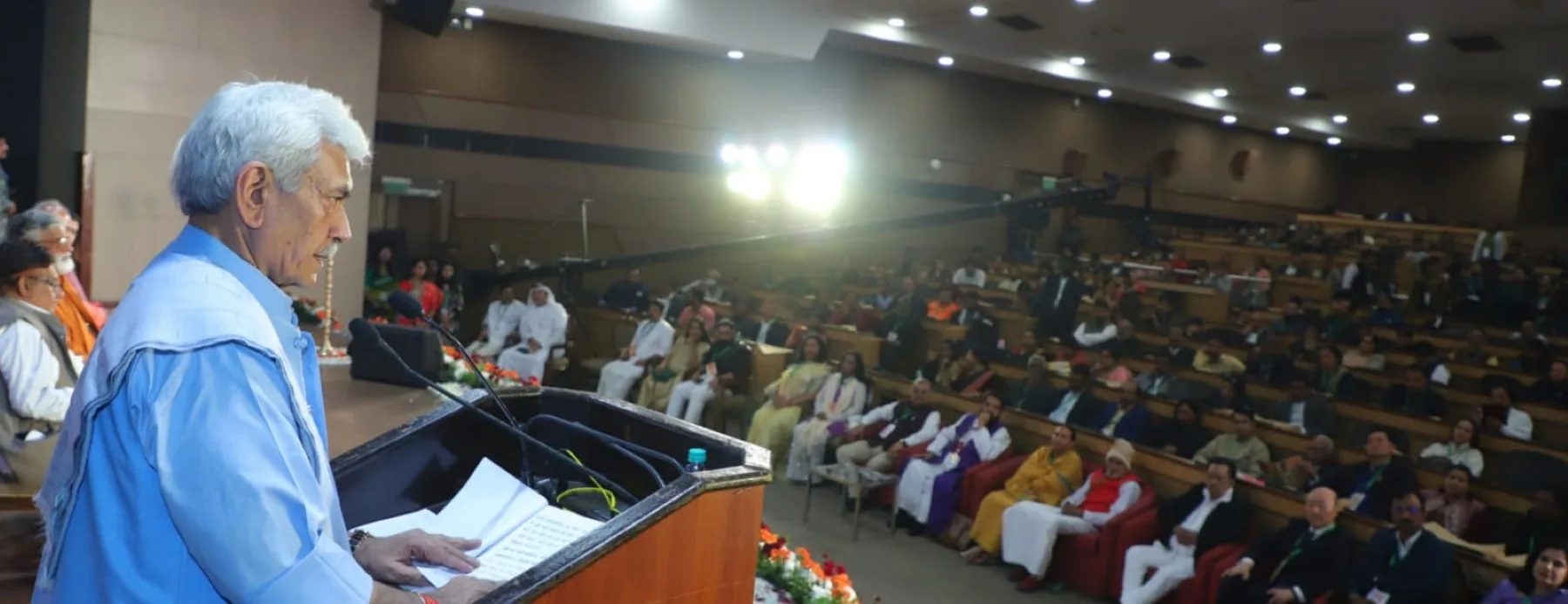 India working towards strong, self-reliant nation: LG Sinha