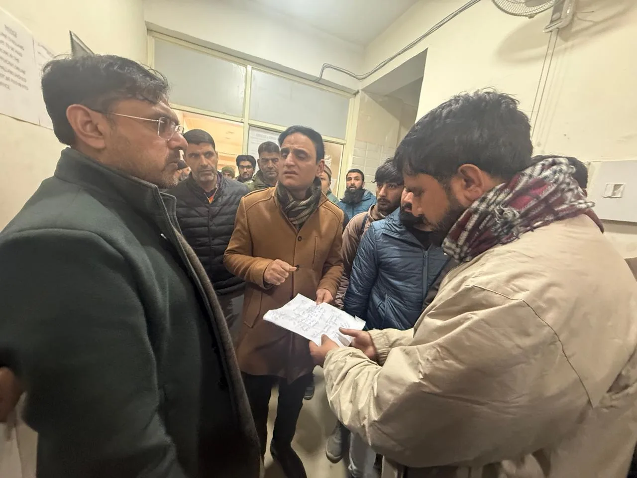 Minister Sharma inspects RTO Office Srinagar   