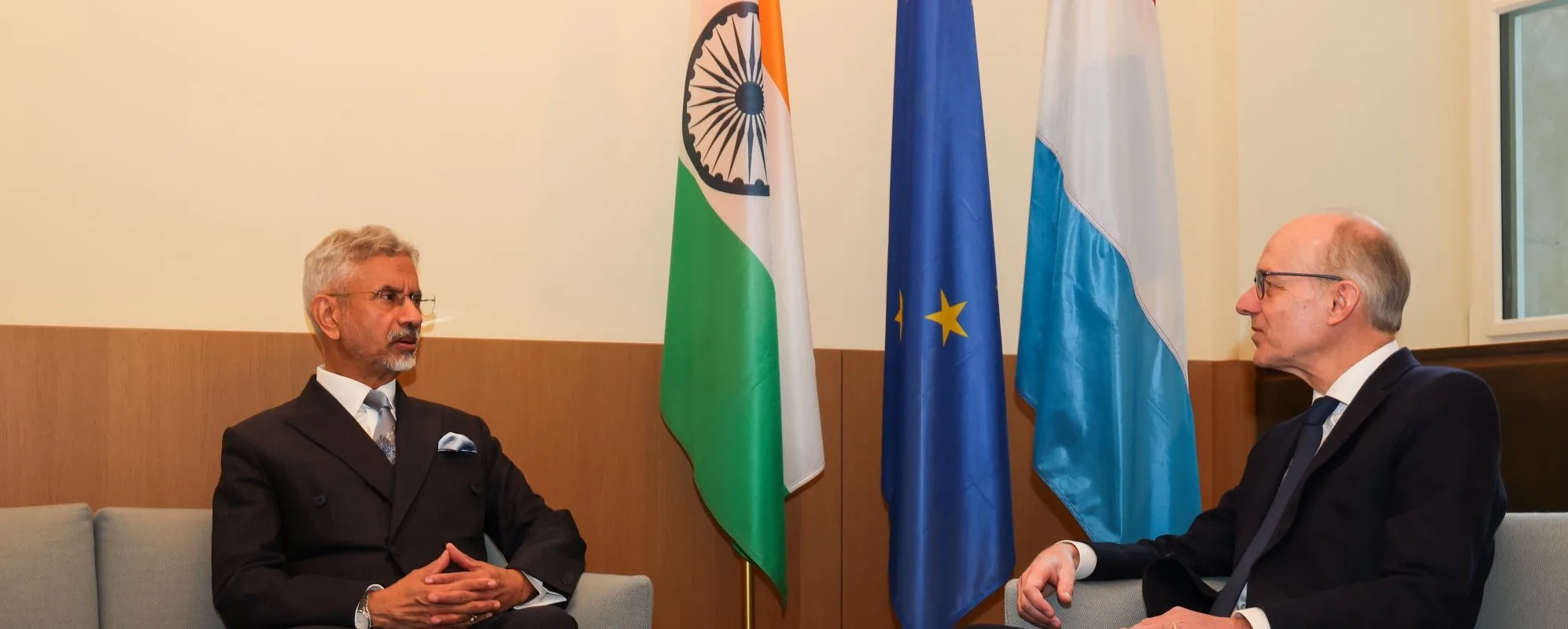 EAM Jaishankar meets Luxembourg PM Luc Frieden to strengthen India-EU ties