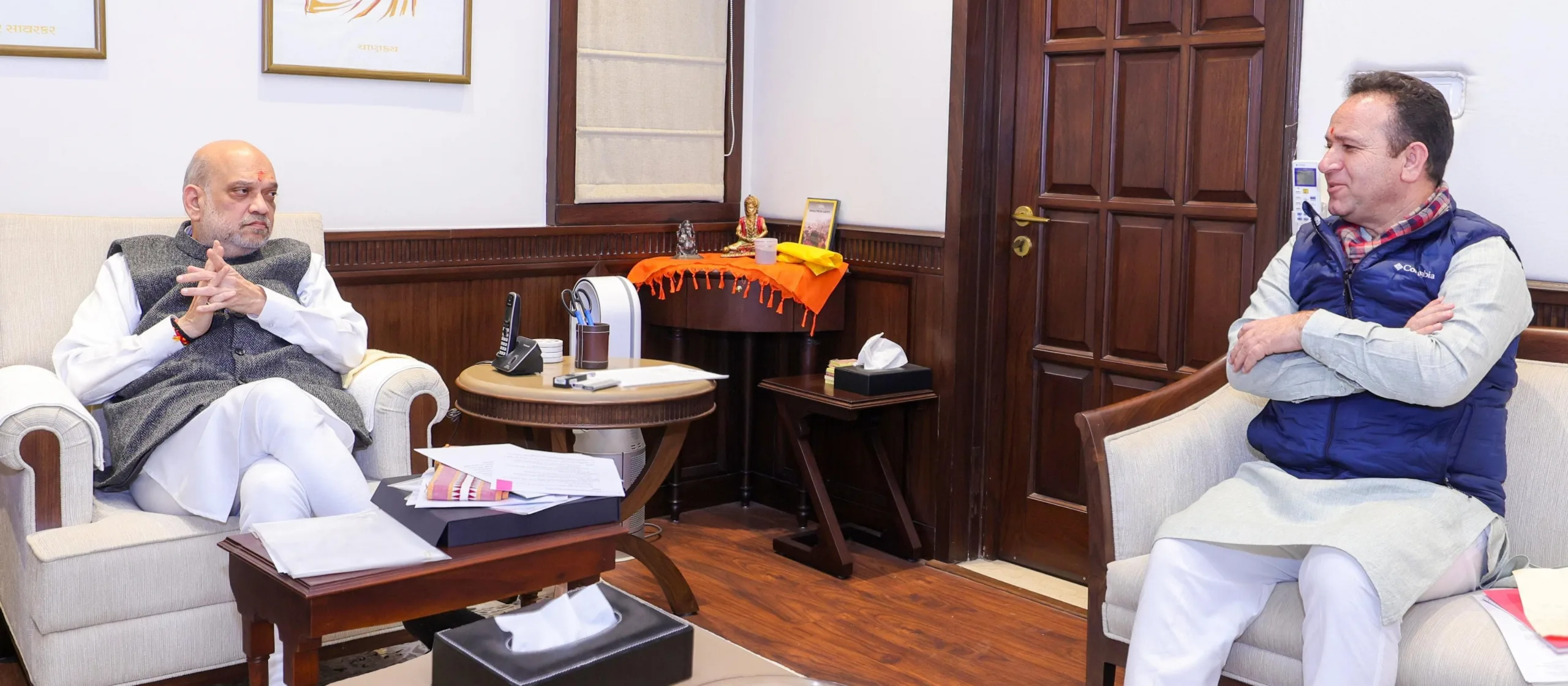 Sunil Sharma Meets Union Home Minister Amit Shah in New Delhi 