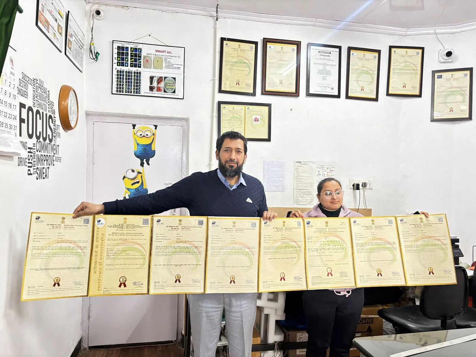 SKUAST-K scientist bags DBT BioE3 Challenge award