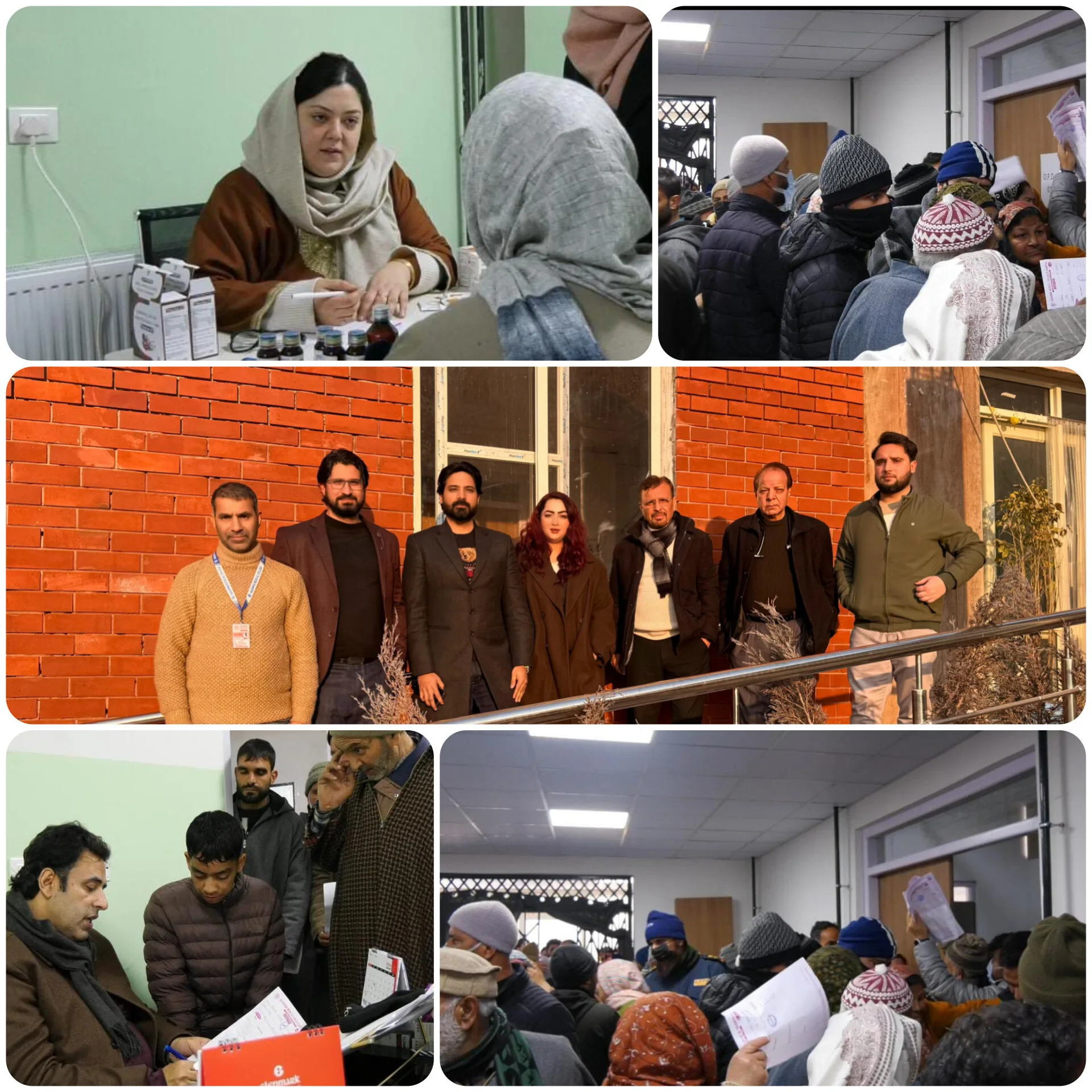 Kashmir Medical College & Hospital Sempora organizes mega free medical camp