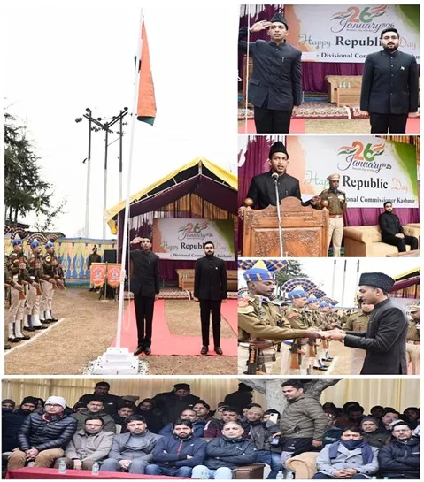 Unity & development take centre stage in Kashmir’s Republic Day events