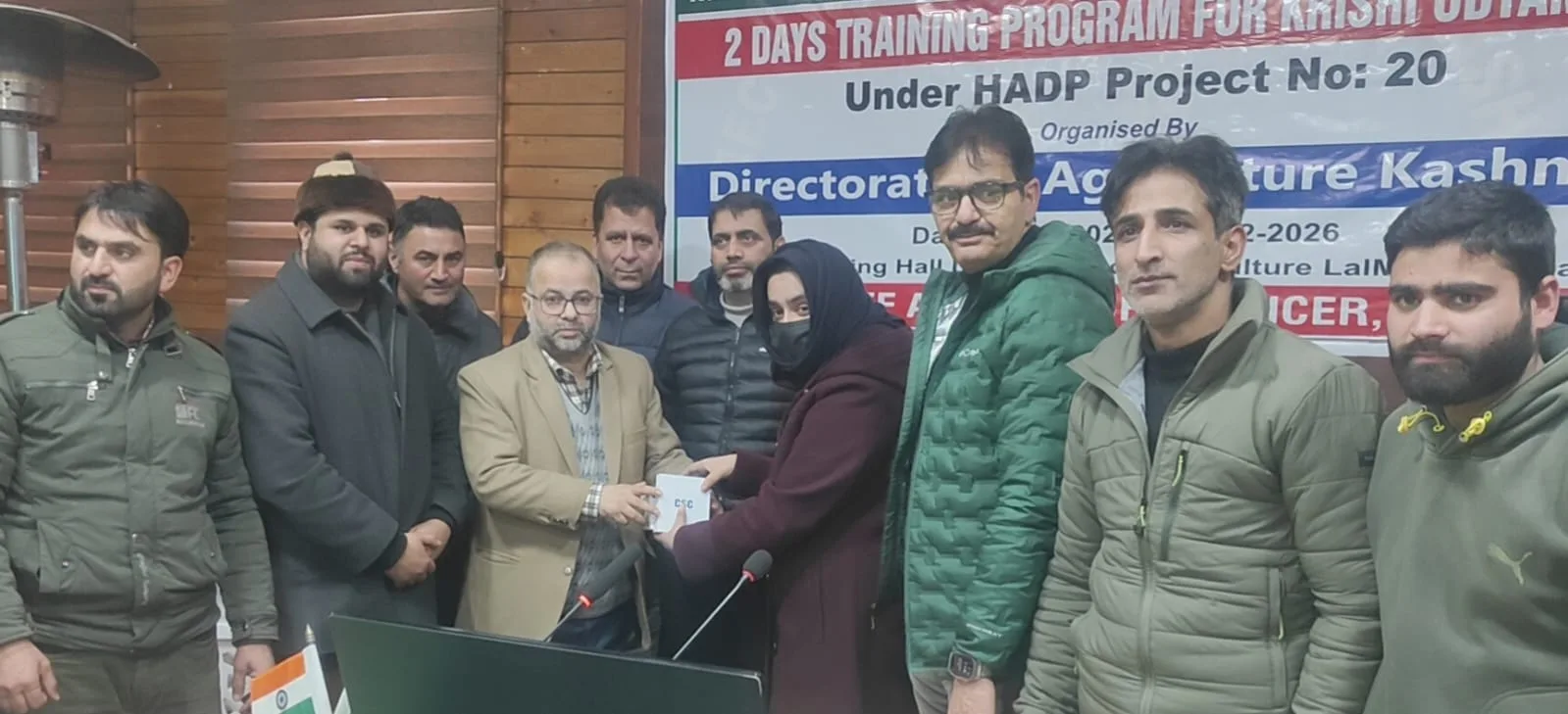 Dir Agriculture Kashmir visits SMF Padgampora