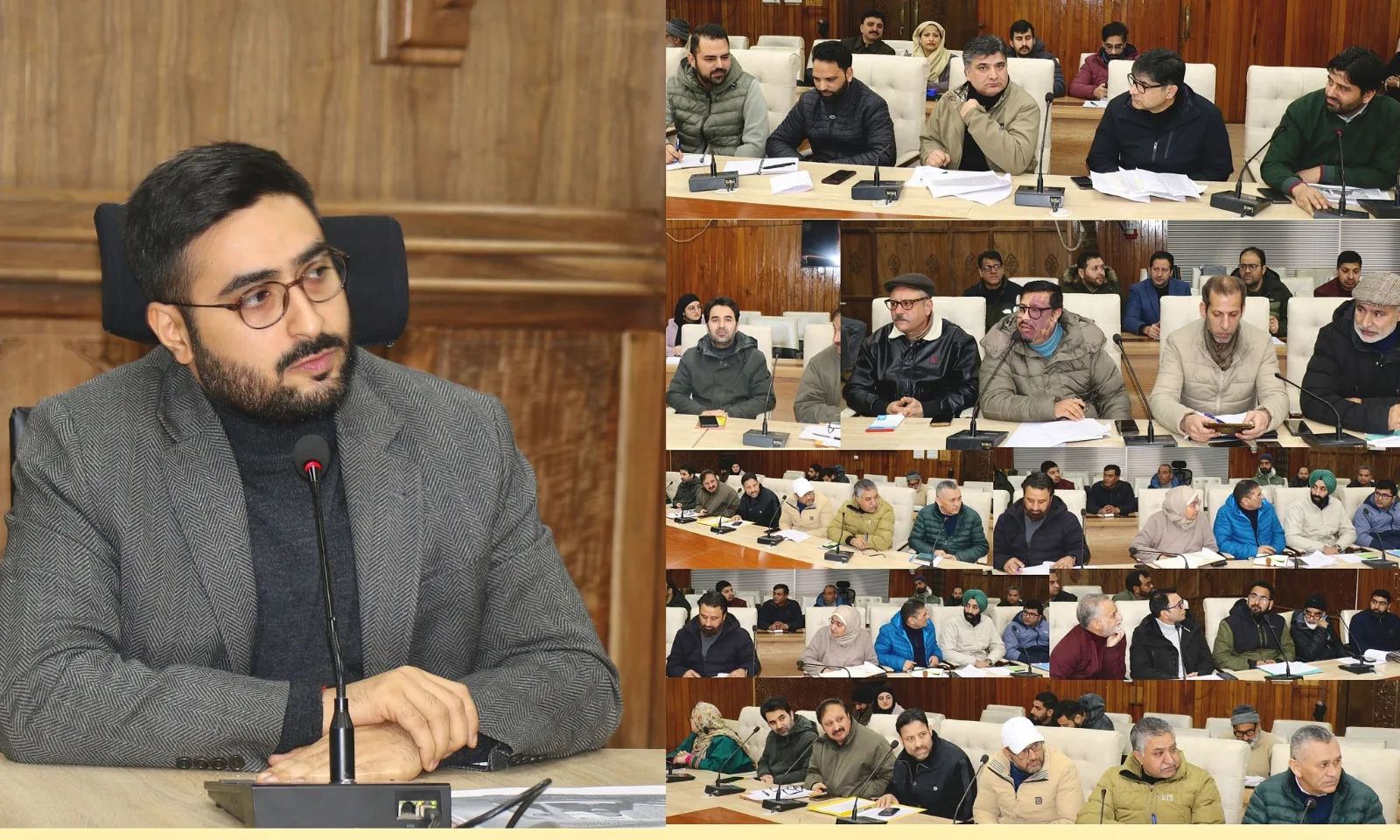 DC Srinagar reviews progress of works under District CAPEX budget for 2025-26