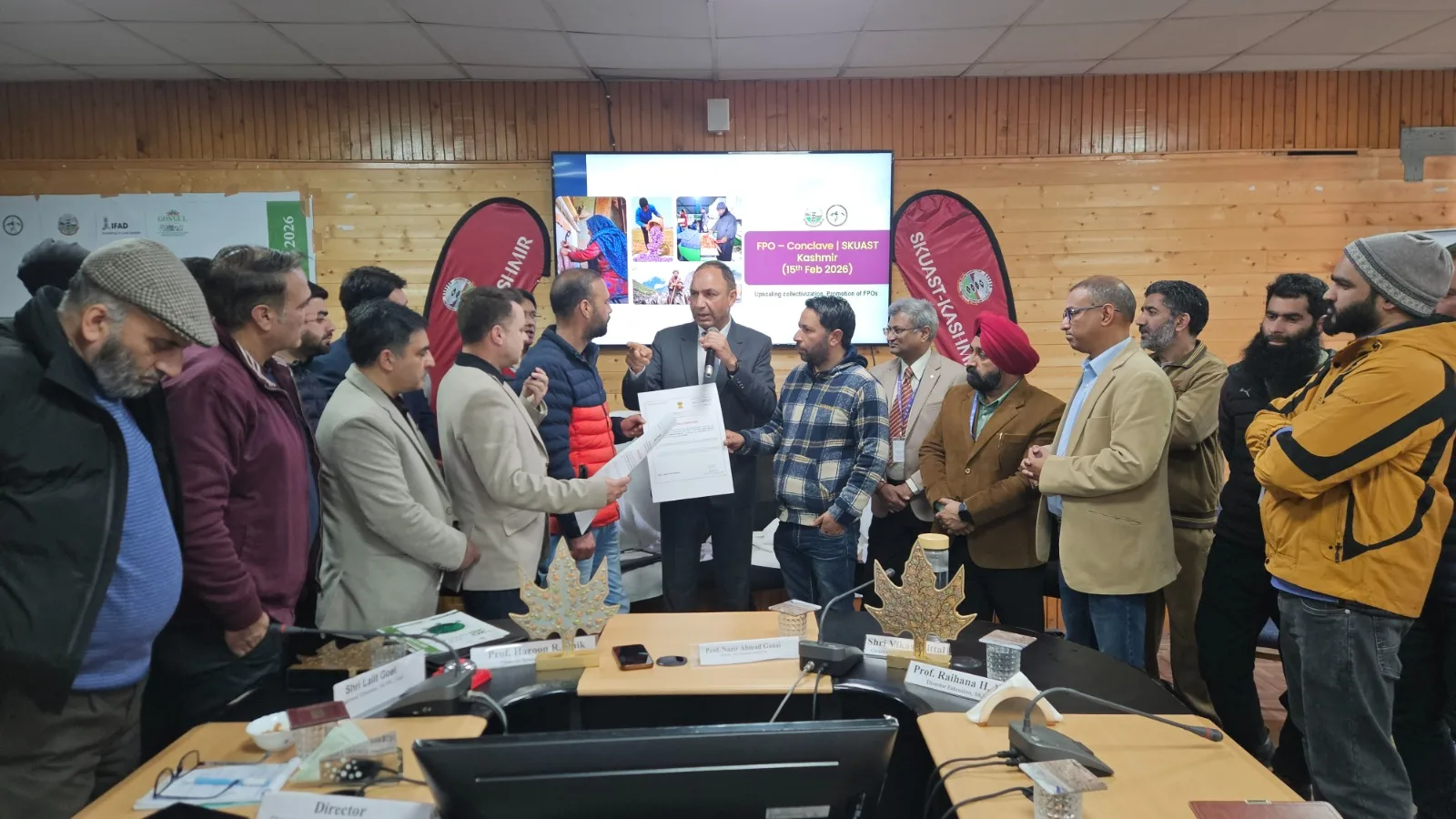 Farmer collectives need to be strengthened as engines of rural growths: VC SKUAST-K