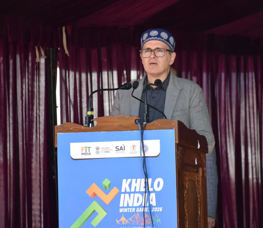 CM Omar Abdullah articulates vision to make Gulmarg global ski hub at Khelo India Winter Games