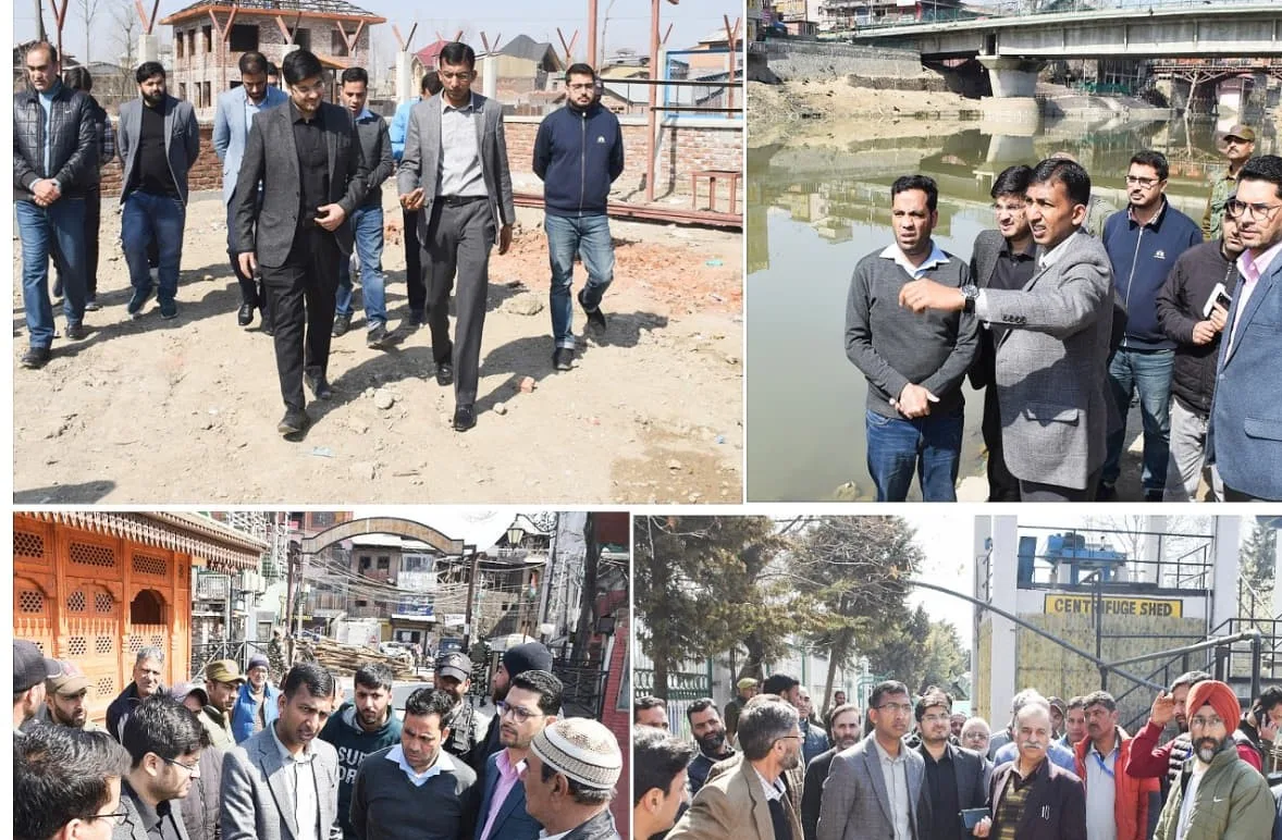 Div Com Kashmir conducts City Tour; Inspects E-Bus Charging Stations