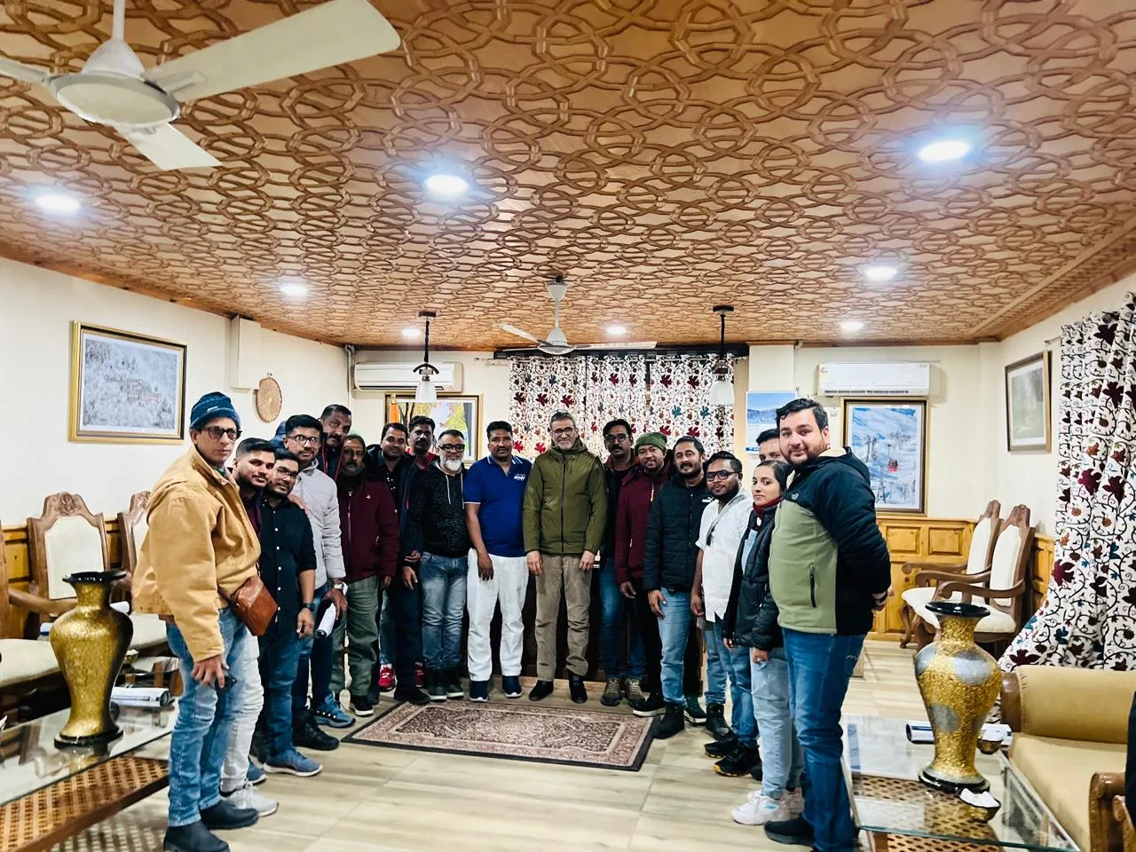 Tourism Department interacts with South India FAM Group