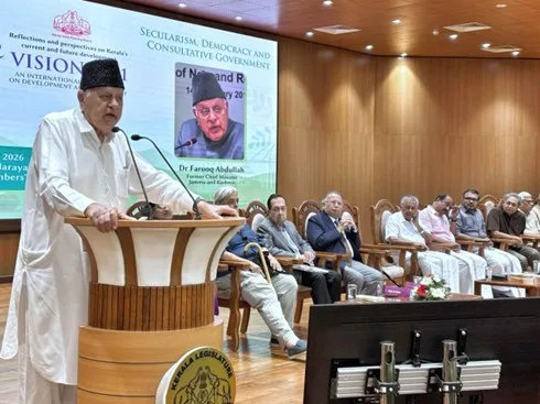 India’s real strength lies in diversity: Dr Farooq at Kerala conference