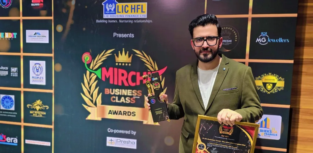 From Kashmir to Global Stage: Renowned Dermatologist Dr Mir Shahnawaz Wins Radio Mirchi Excellence Award 2026 in Clinical Dermatology & Hair Restoration