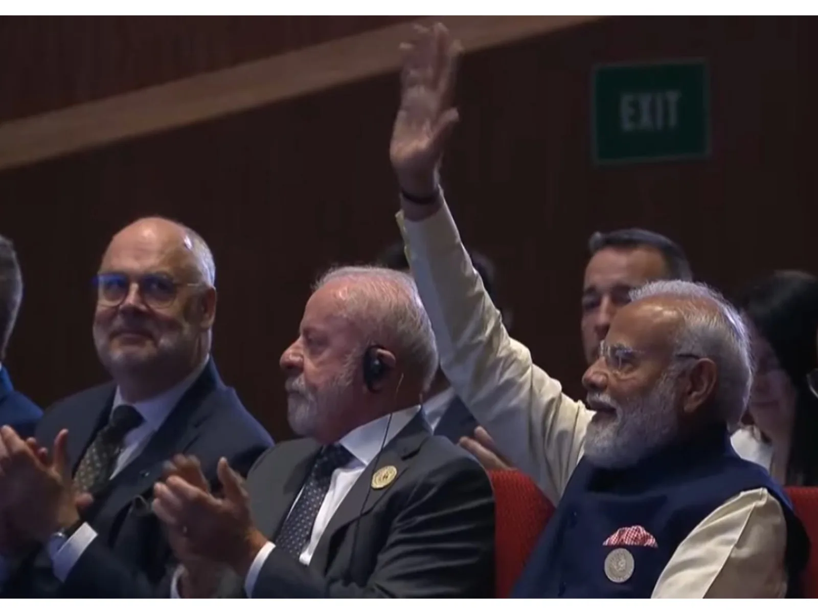 PM Modi-Presidents Lula, Macron share warm bonhomie at India AI Impact Summit; global voices unite for inclusive technology