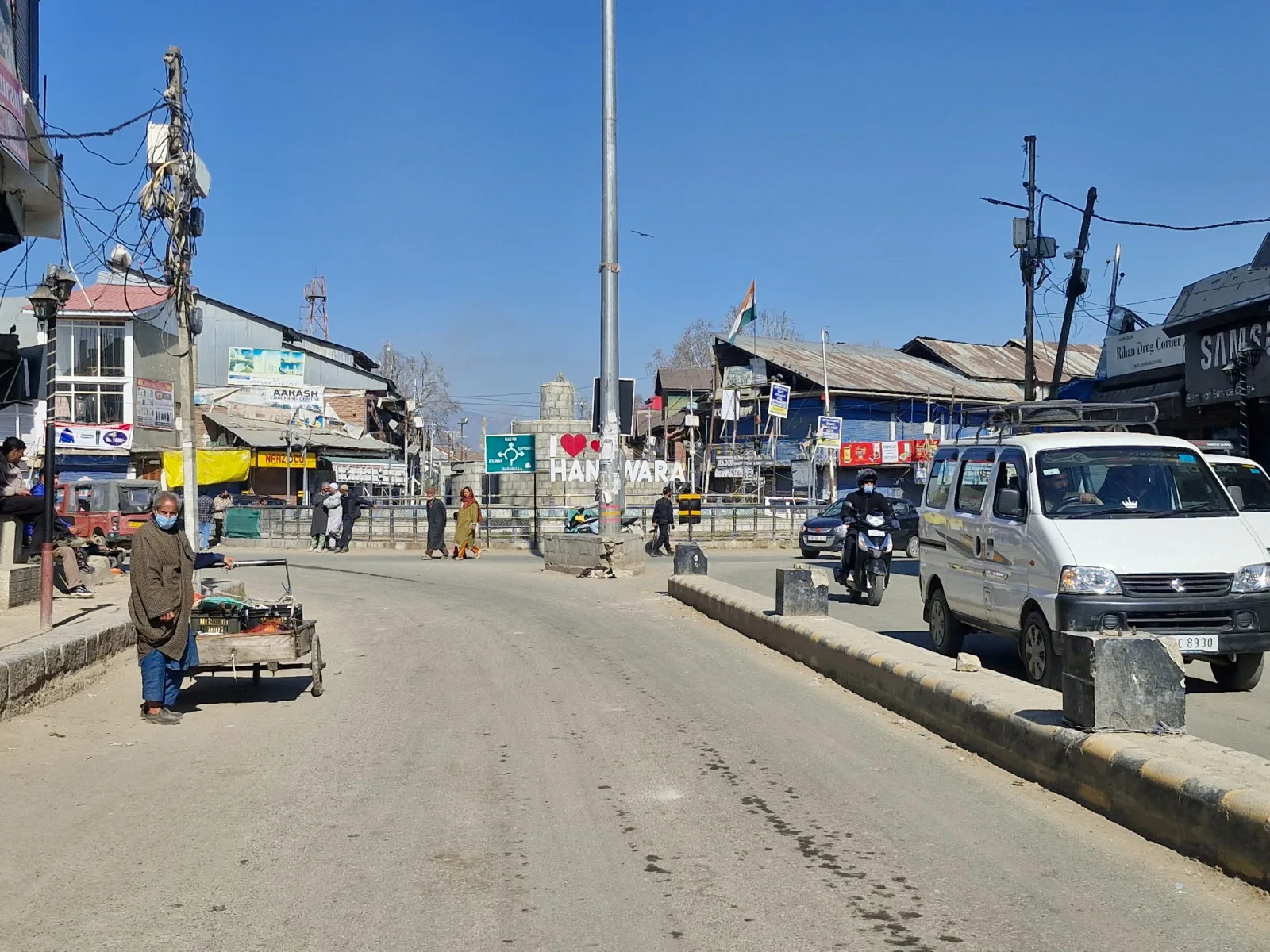 Civic works pick up pace in Handwara