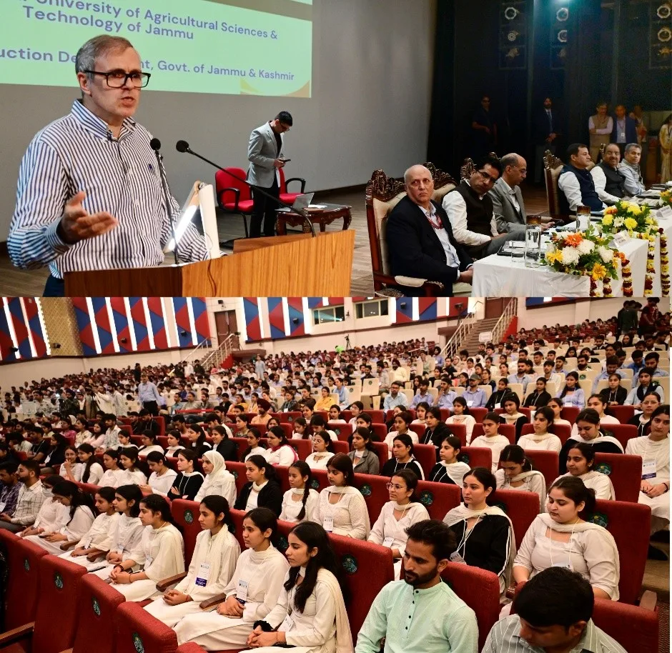 CM Omar: 'Youth must become job-creators, not job-seekers'